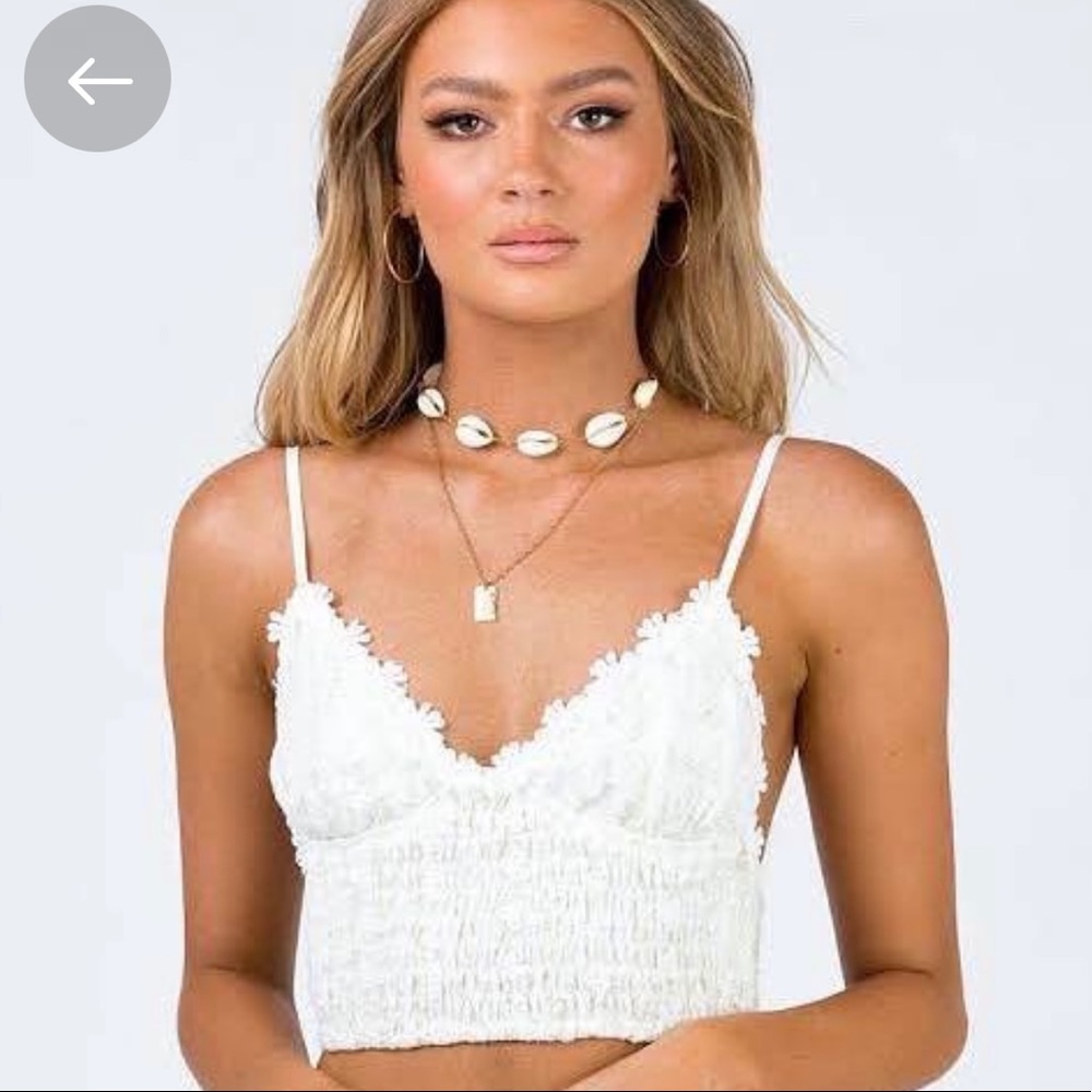 Princess Polly lace top size 2